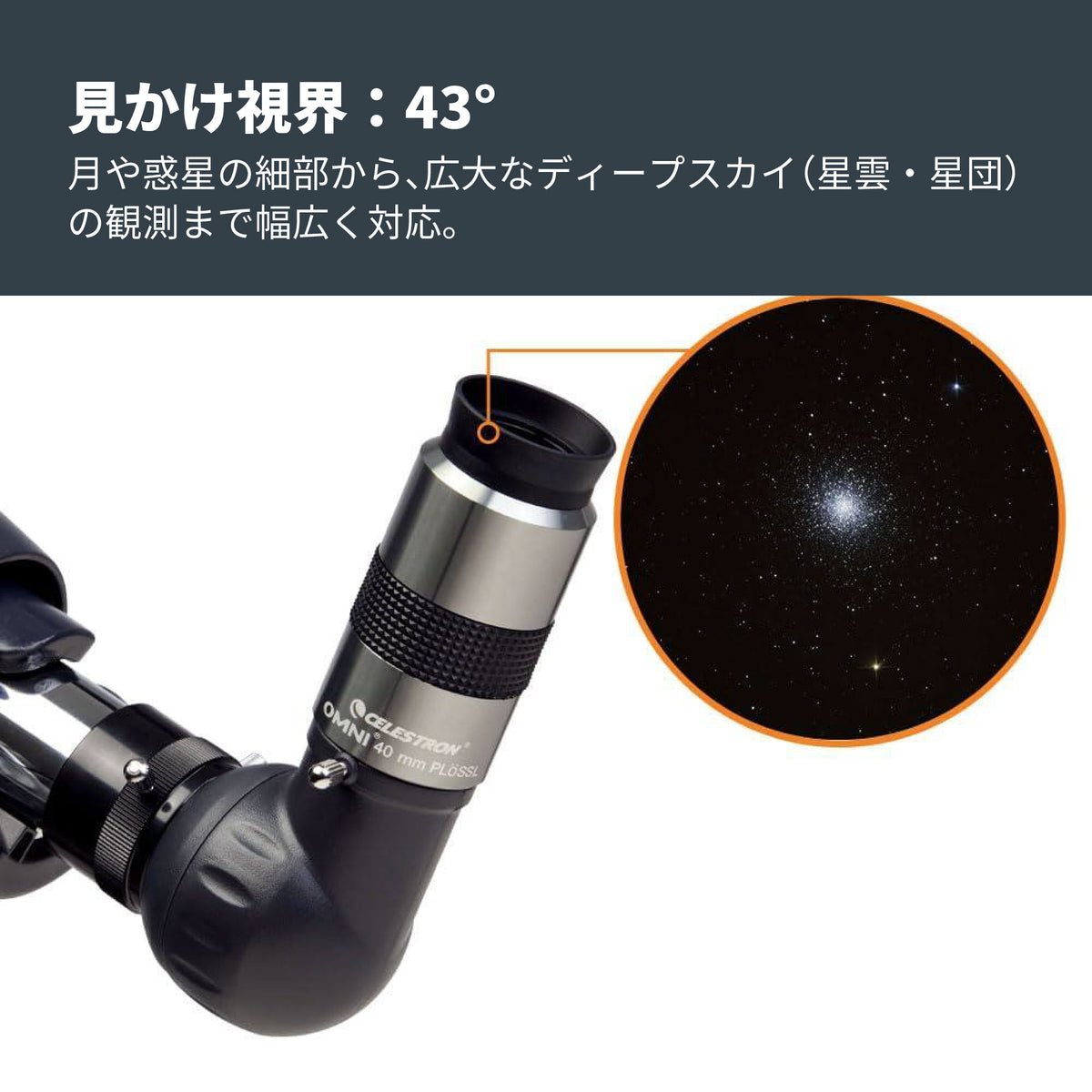 Omni 接眼レンズ31.7mm径 40mm｜CE-AAOM-93325