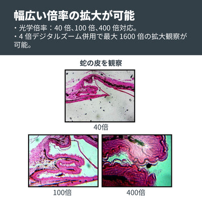 LCDデジタル顕微鏡Ⅱ｜CE-MBLDM-44341