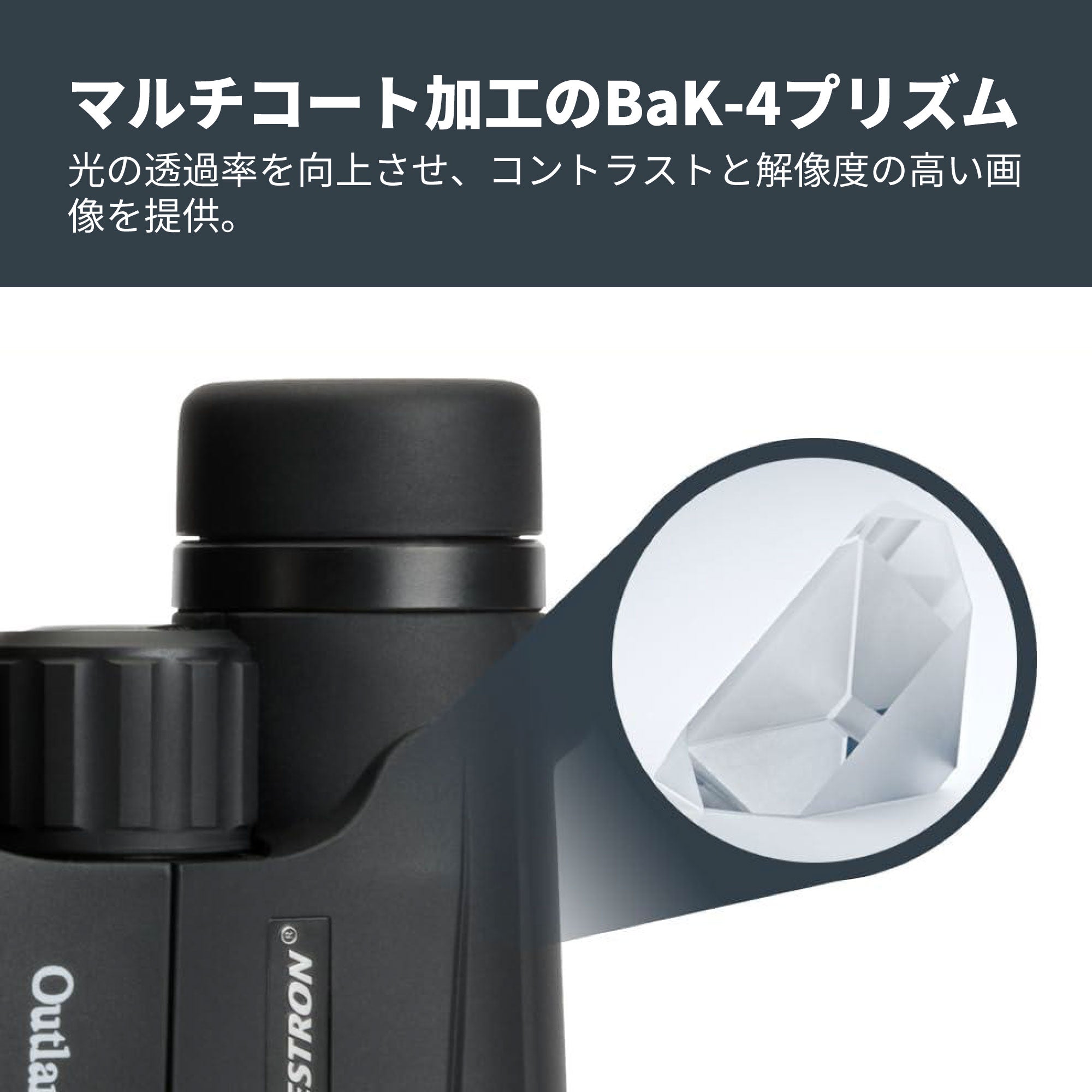 Outland X 8x42 ダハプリズム双眼鏡｜42mm口径8倍 野鳥観察